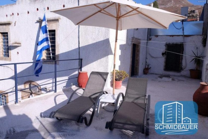 Pompia Kreta, Pompia: Traditionelles Haus in schöner Lage mit Innenhof zu verkaufen Haus kaufen